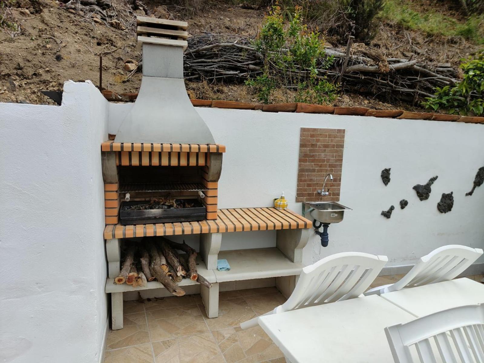Ferienwohnung Casa Vacacional Lupe Vallehermoso Exterior foto